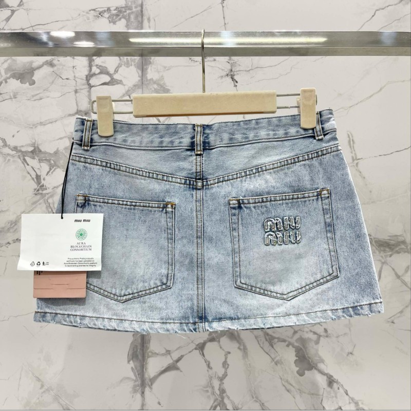 MiuMiu Denim Shorts