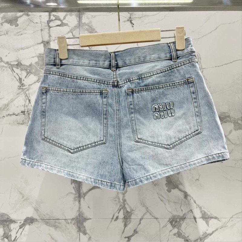 MiuMiu Denim Shorts