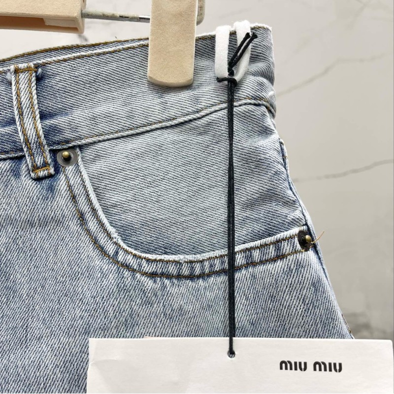 MiuMiu Denim Shorts