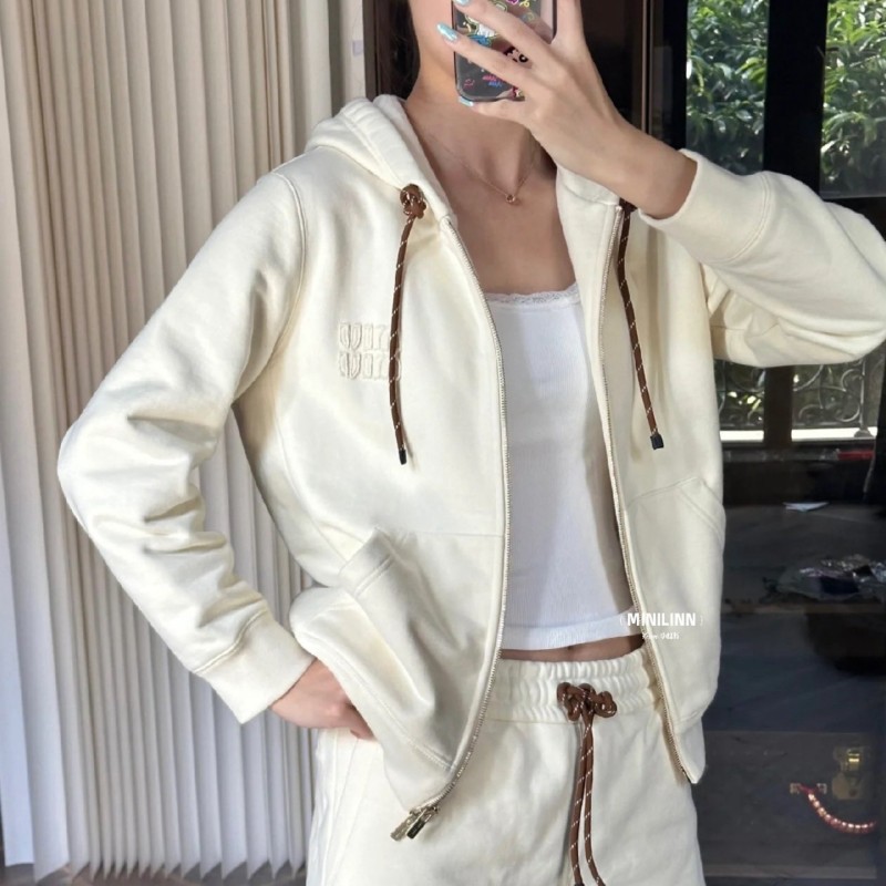 MiuMiu Zipper Hoodie