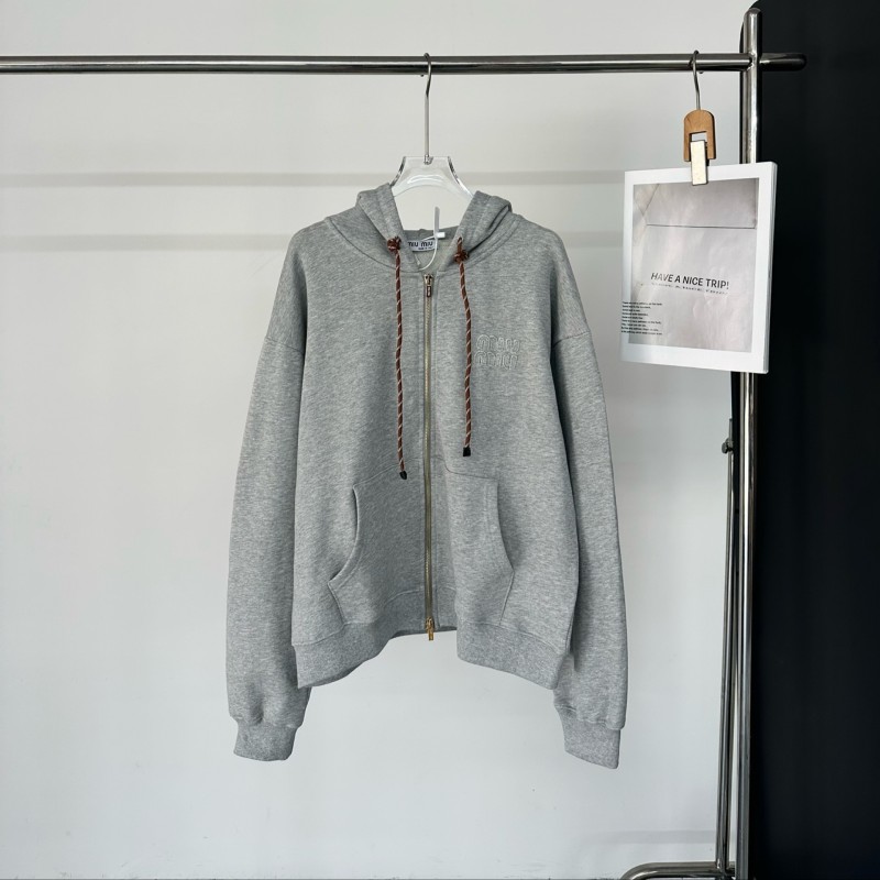 MiuMiu Zipper Hoodie