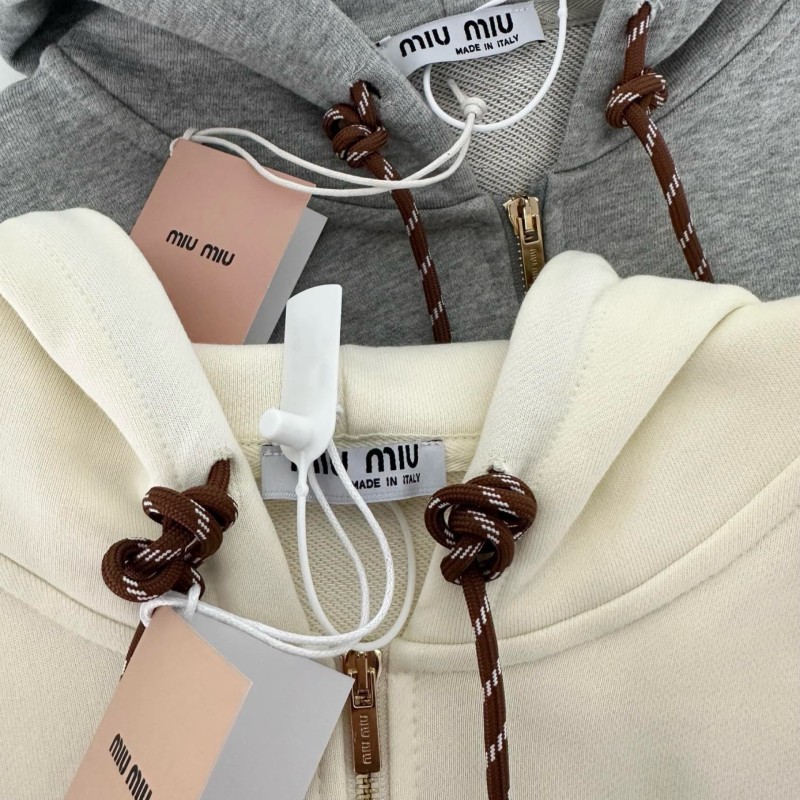 MiuMiu Zipper Hoodie