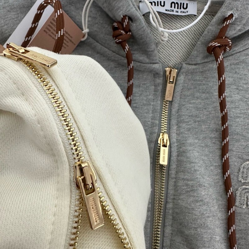 MiuMiu Zipper Hoodie