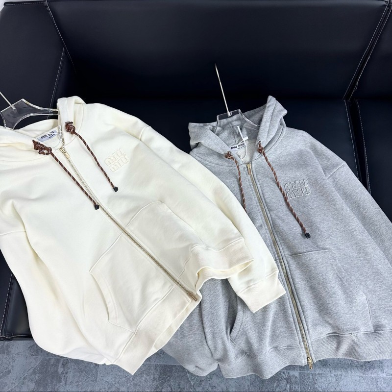 MiuMiu Zipper Hoodie