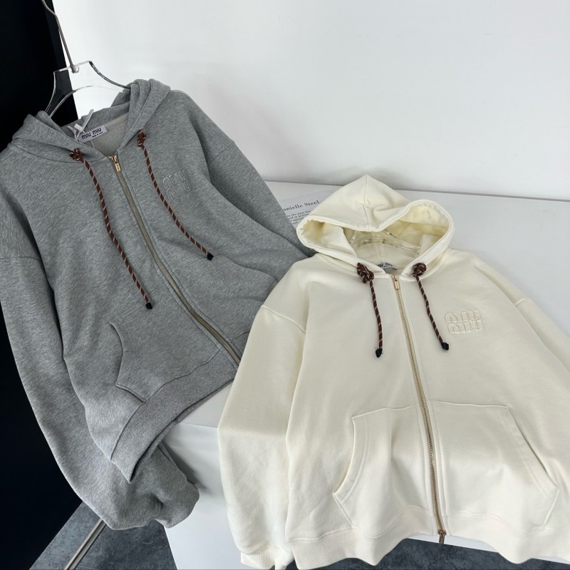 MiuMiu Zipper Hoodie