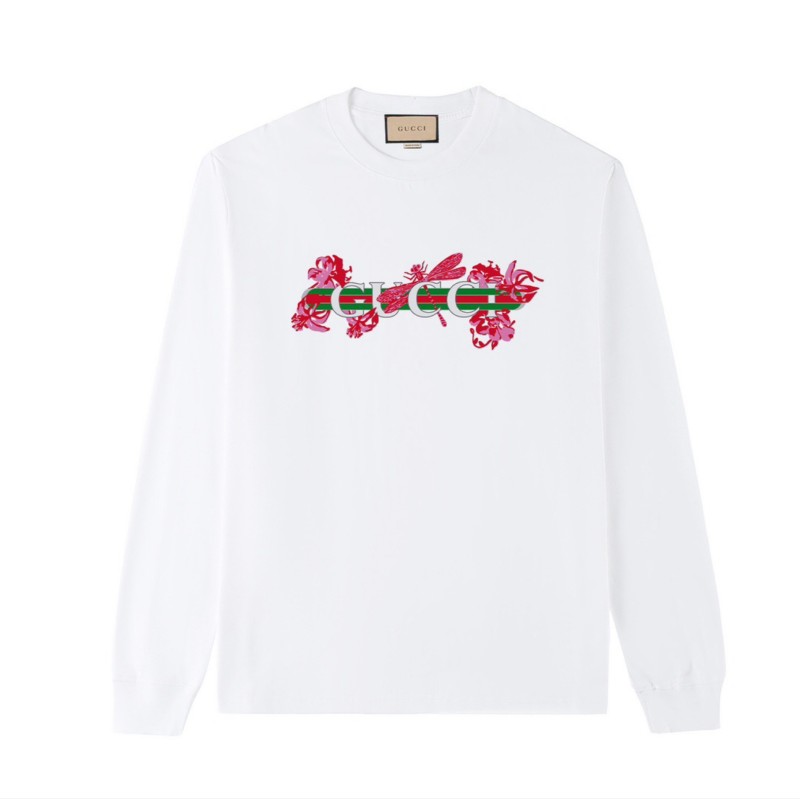 Gucci Unisex Long Sleeves Tee