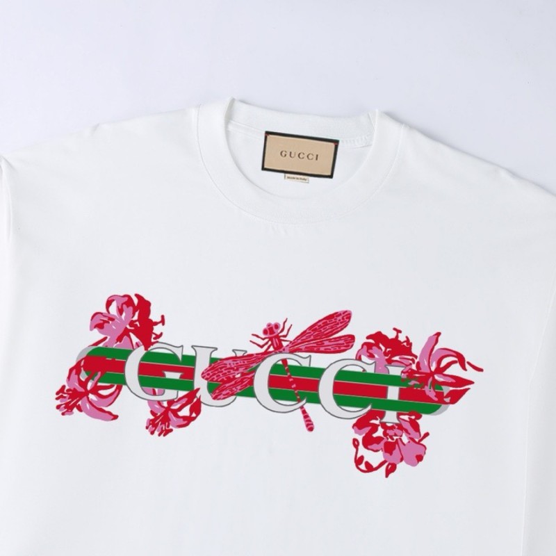 Gucci Unisex Long Sleeves Tee