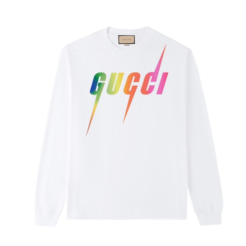 Gucci Unisex Long Sleeves Tee