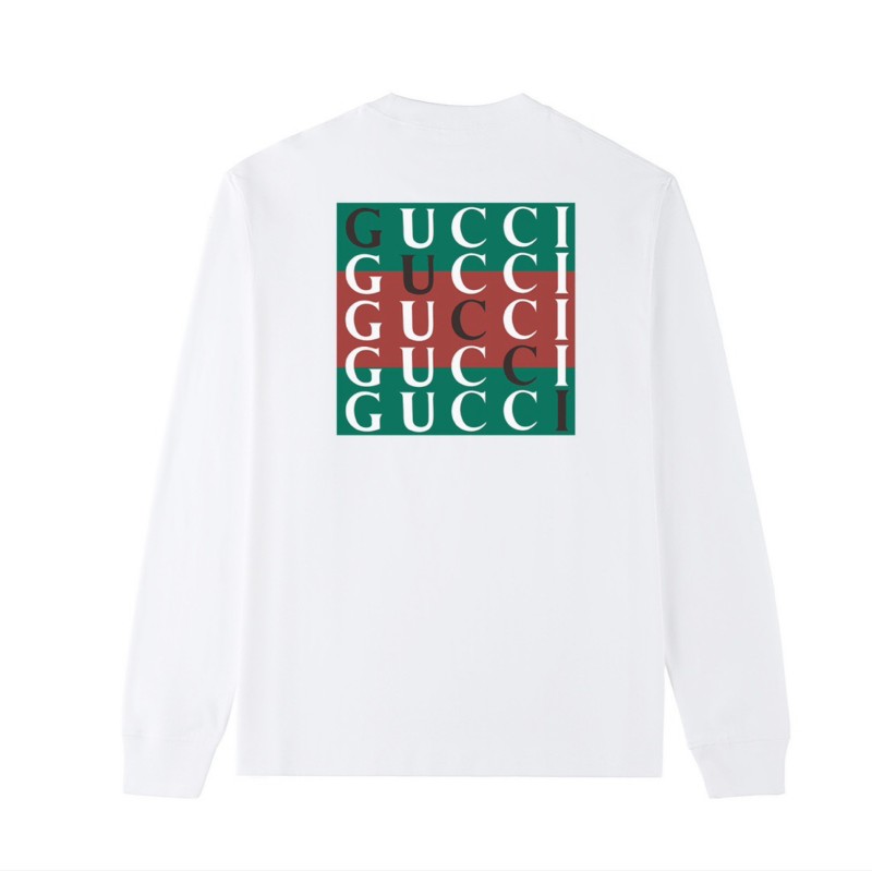 Gucci Unisex Long Sleeves Tee