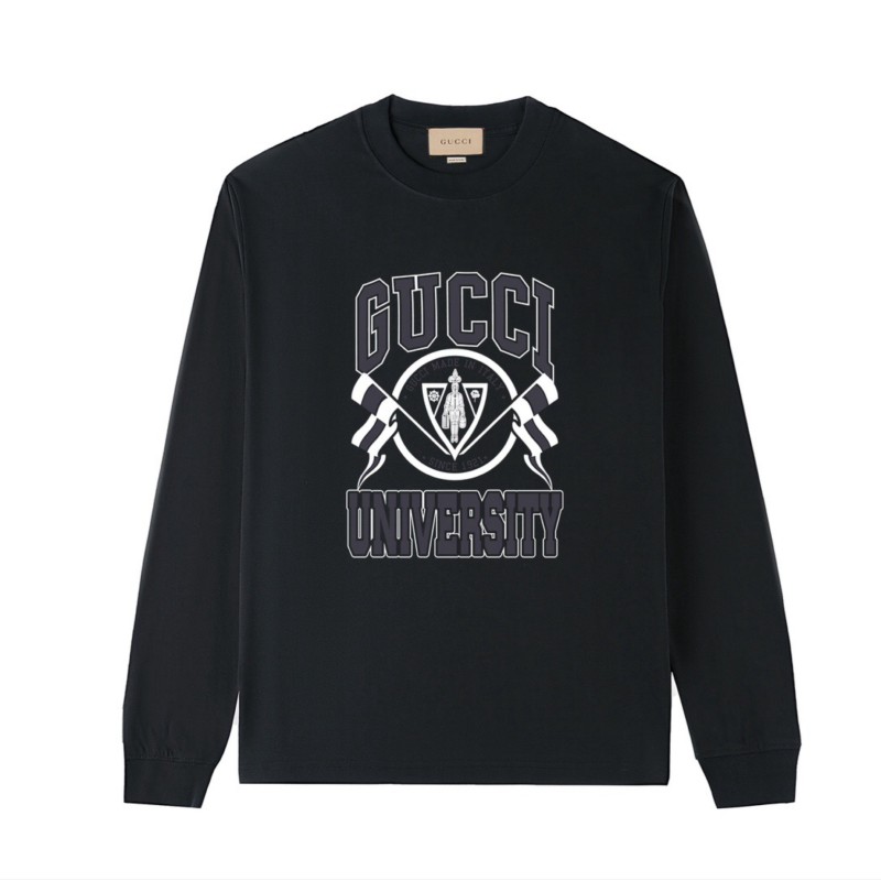 Gucci Unisex Long Sleeves Tee