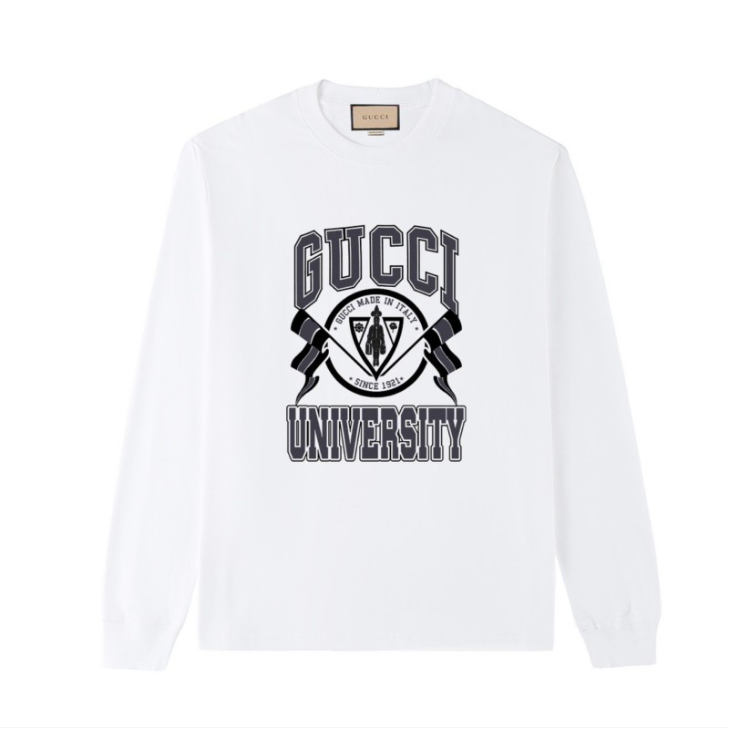 Gucci Unisex Long Sleeves Tee