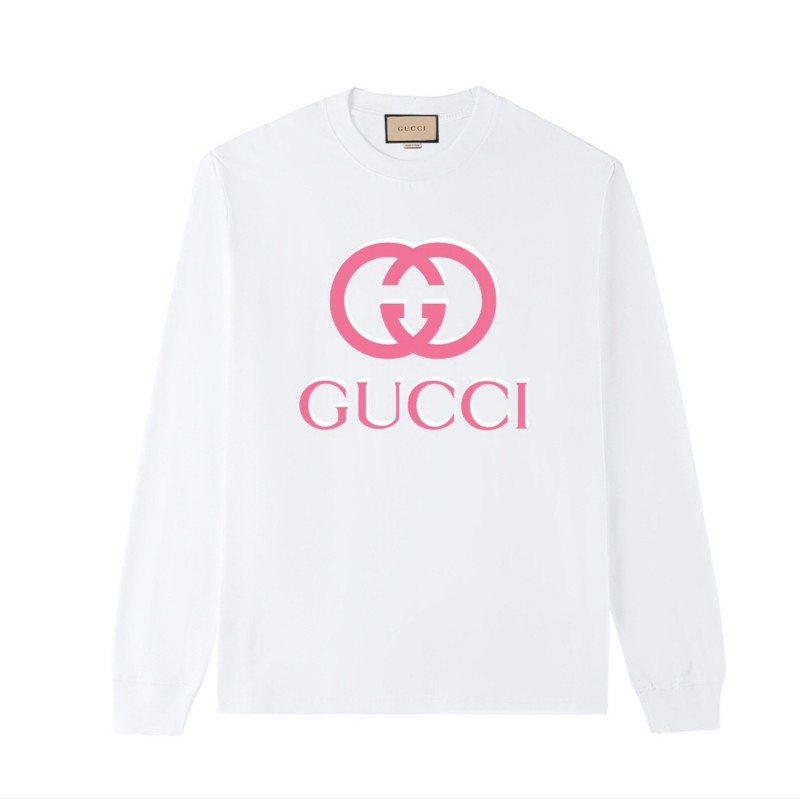 Gucci Unisex Long Sleeves Tee