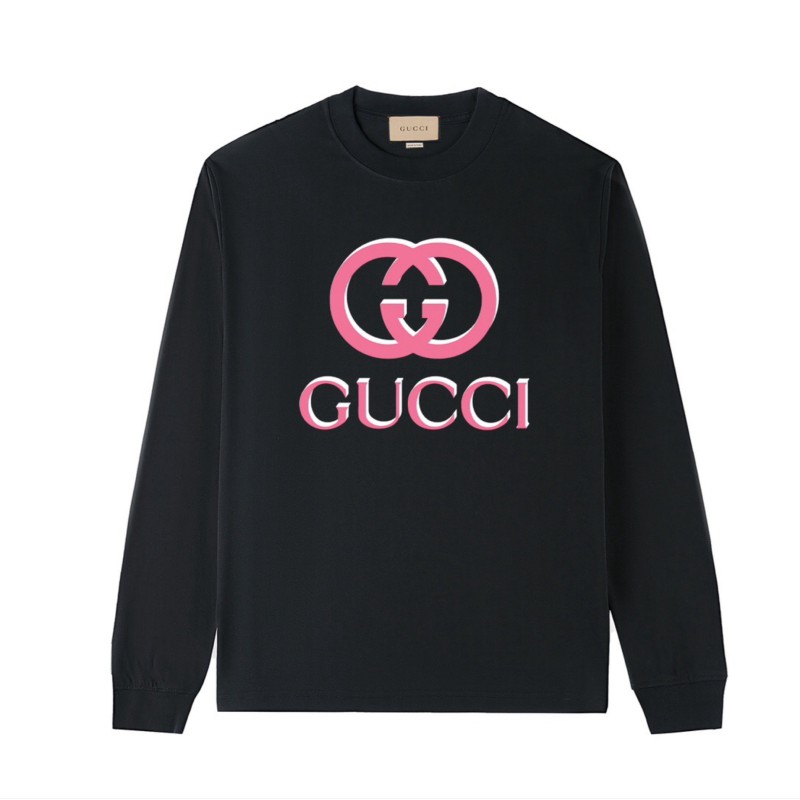 Gucci Unisex Long Sleeves Tee