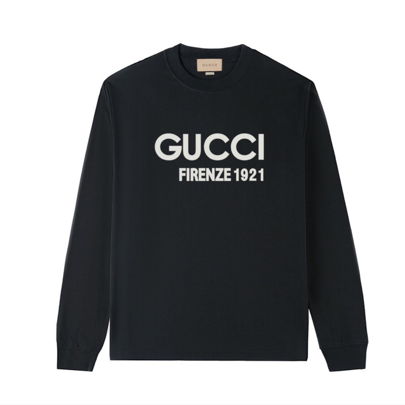 Gucci Unisex Long Sleeves Tee