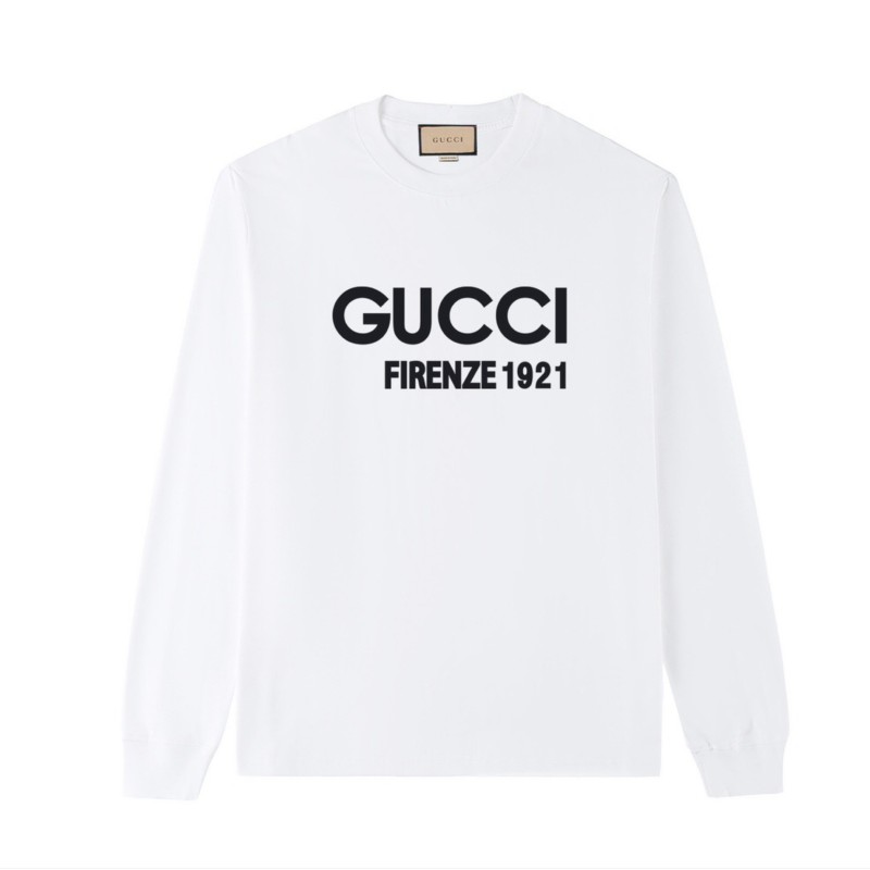 Gucci Unisex Long Sleeves Tee