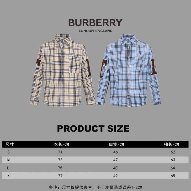 Burberry Long Sleeves Shirt