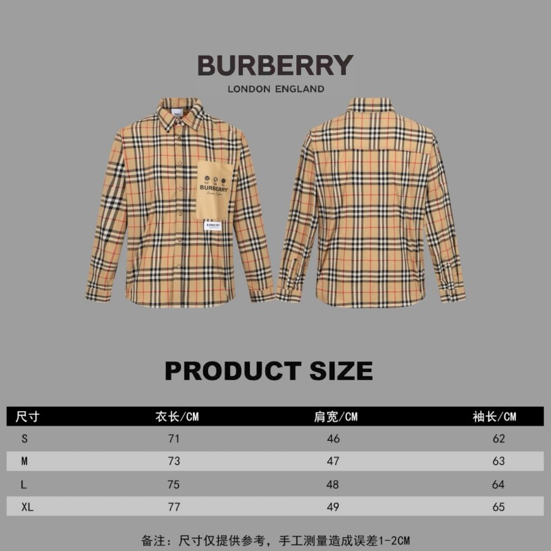 Burberry Long Sleeves Shirt