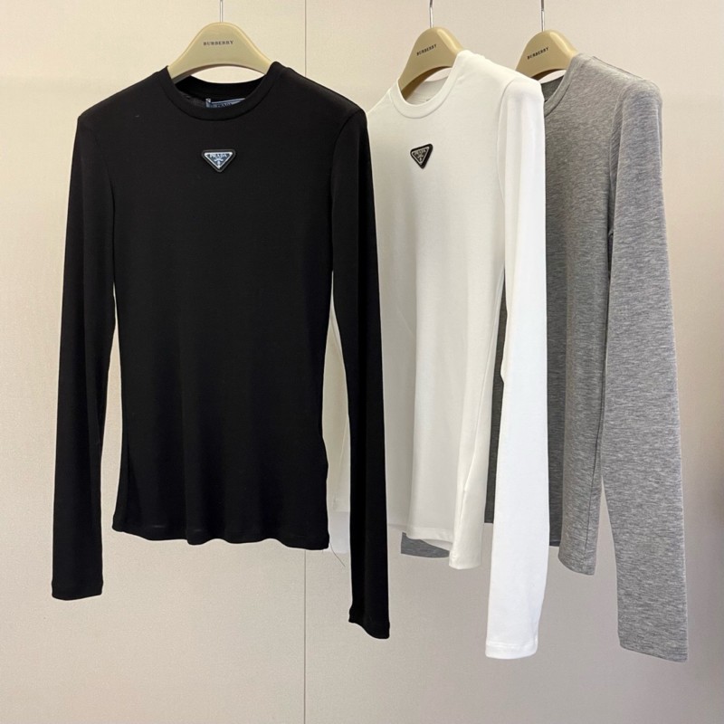 Prada Long Sleeves Tee