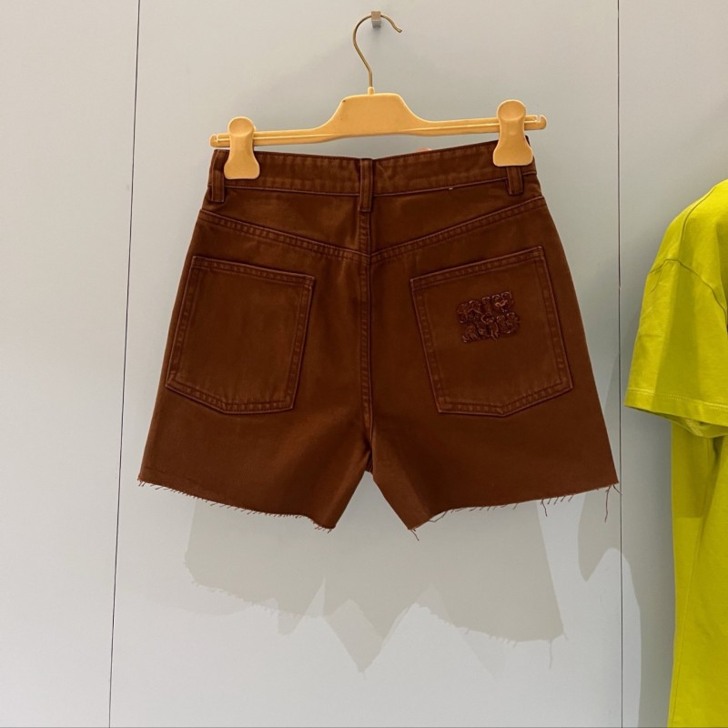 MiuMiu Denim Shorts