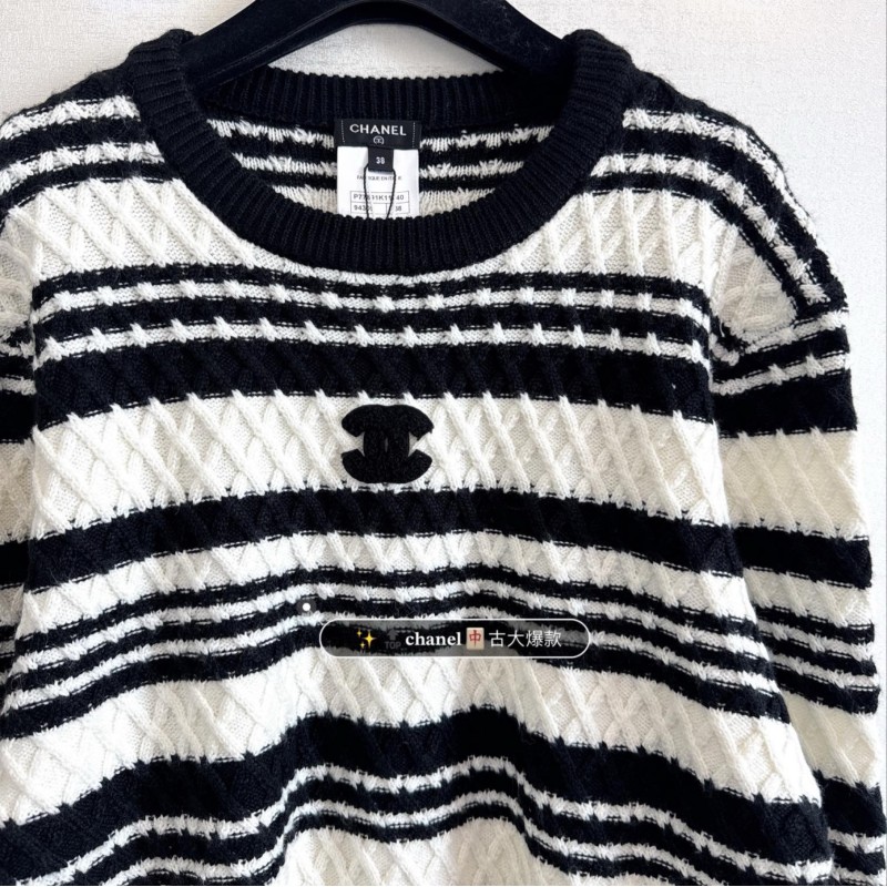 Chanel Cashmere Long Sleeves Shirt