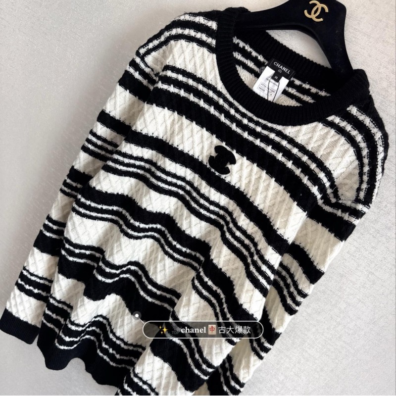 Chanel Cashmere Long Sleeves Shirt