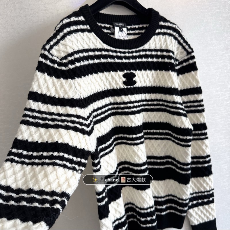 Chanel Cashmere Long Sleeves Shirt