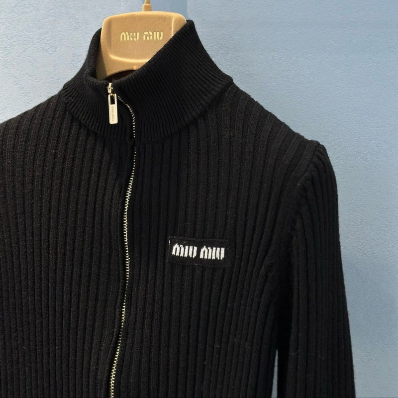 MiuMiu Zipper Cardigan