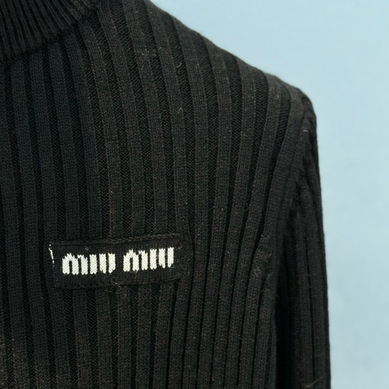 MiuMiu Zipper Cardigan