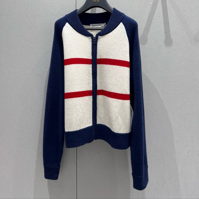 Dior Cashmere Zipper Jacket