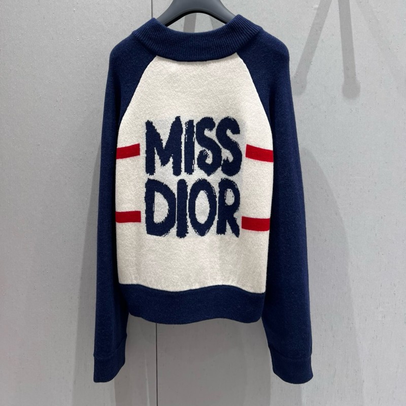 Dior Cashmere Zipper Jacket