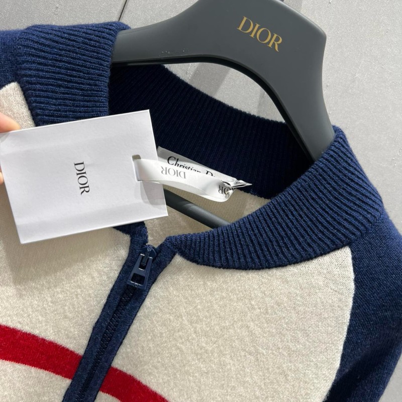 Dior Cashmere Zipper Jacket