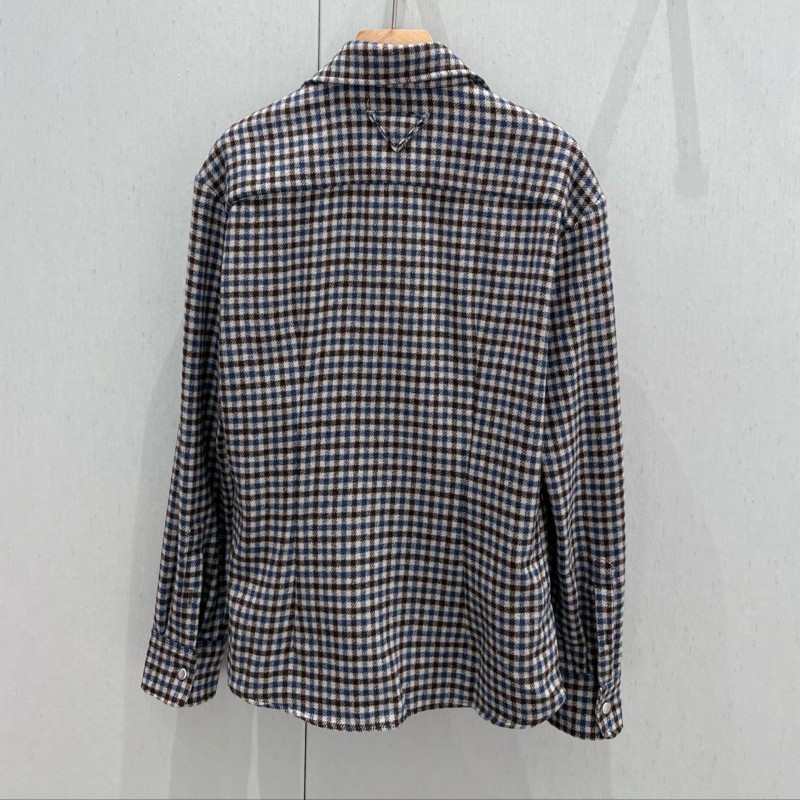 Prada Long Sleeves Shirt & Skirts