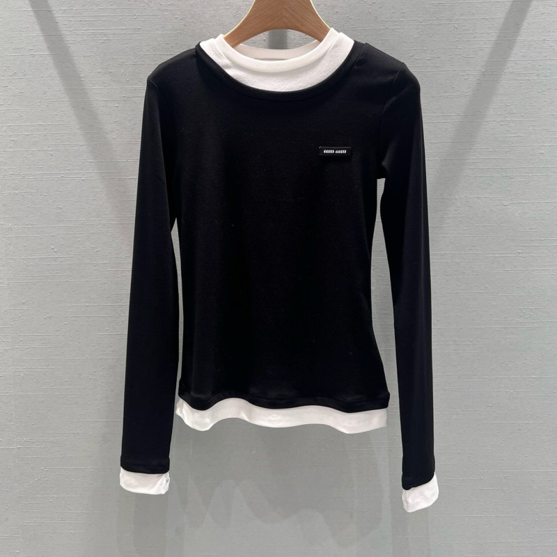 MiuMiu 2pcs Long Sleeves Tee