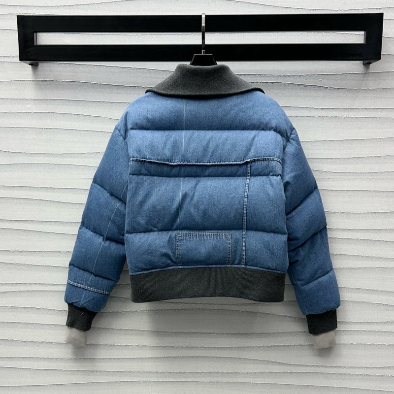 LV Denim Down Jacket