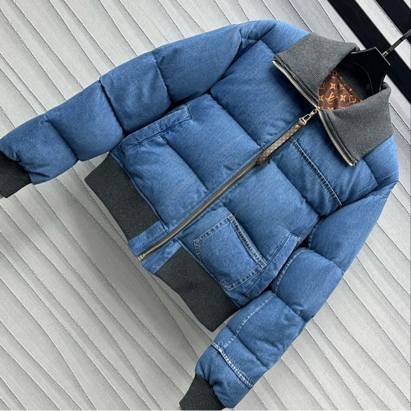 LV Denim Down Jacket