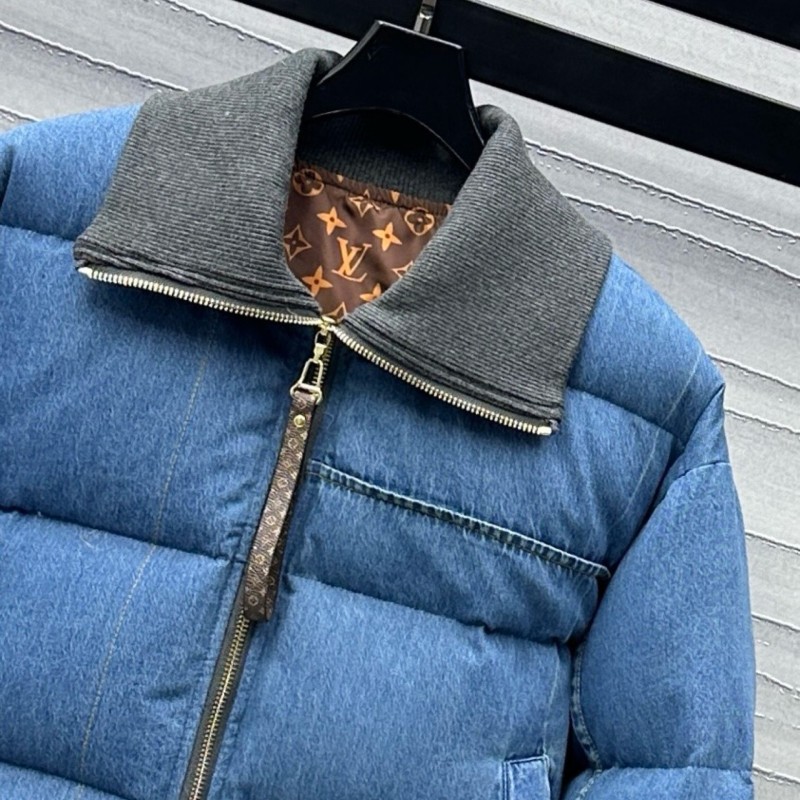 LV Denim Down Jacket