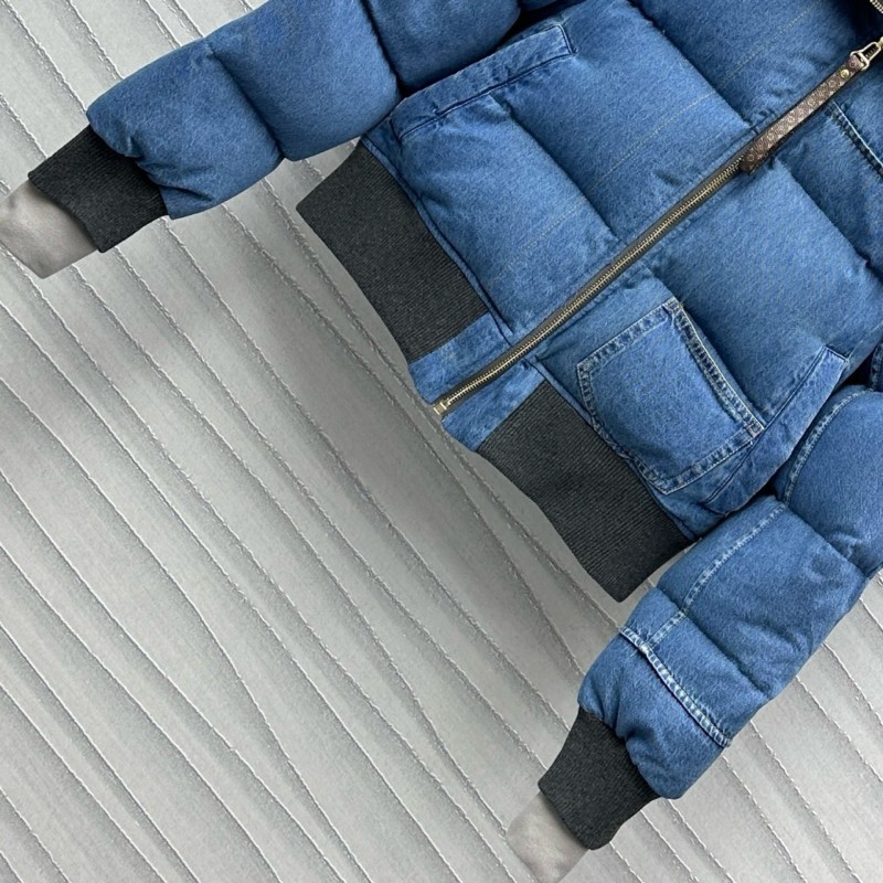 LV Denim Down Jacket