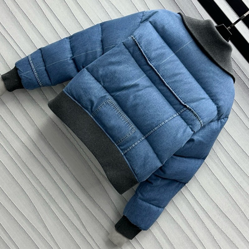 LV Denim Down Jacket