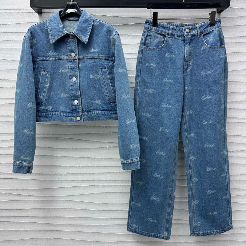 Gucci Denim Jacket & Jeans