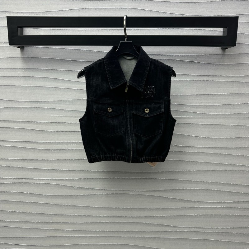 MiuMiu Denim Vest