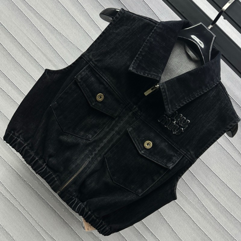 MiuMiu Denim Vest