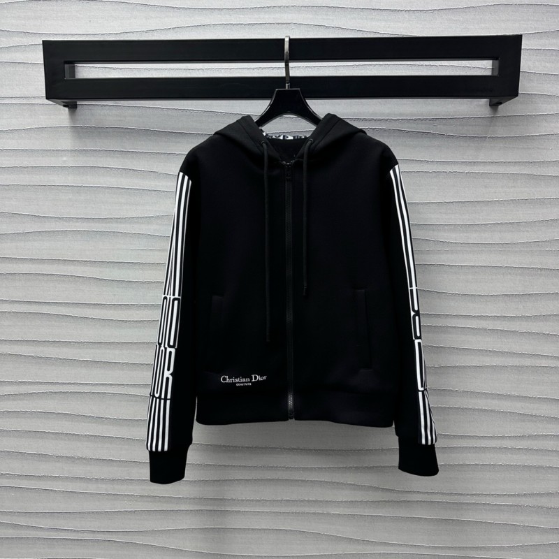 Dior Zipper Hoodie & Sweatpants 