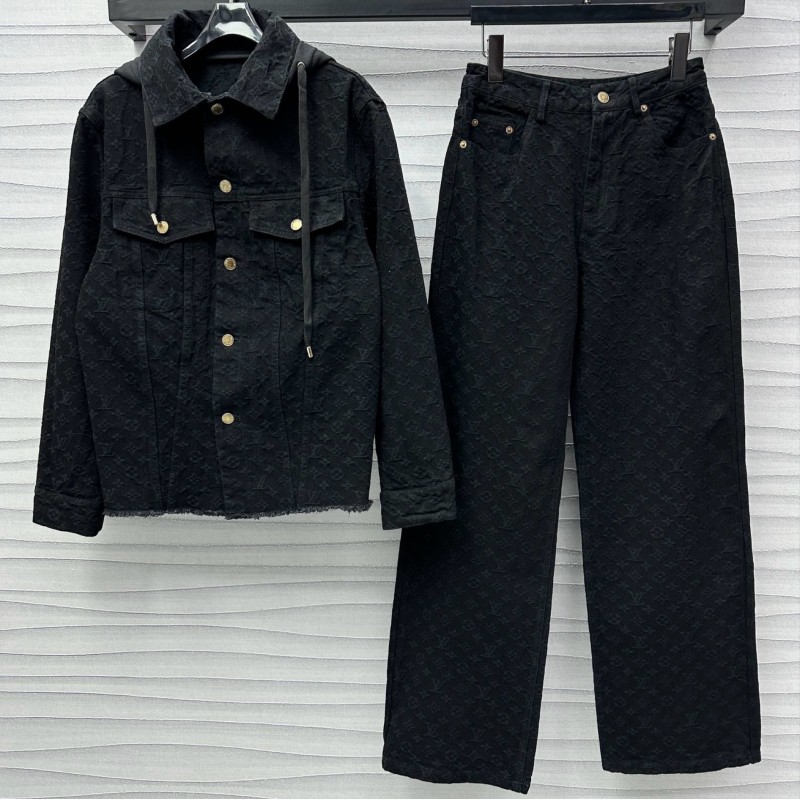 LV Denim Jacket & Jeans