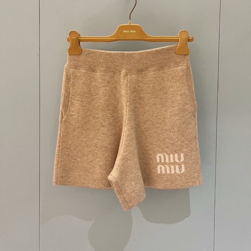 MiuMiu Cashmere Sweater & Shorts