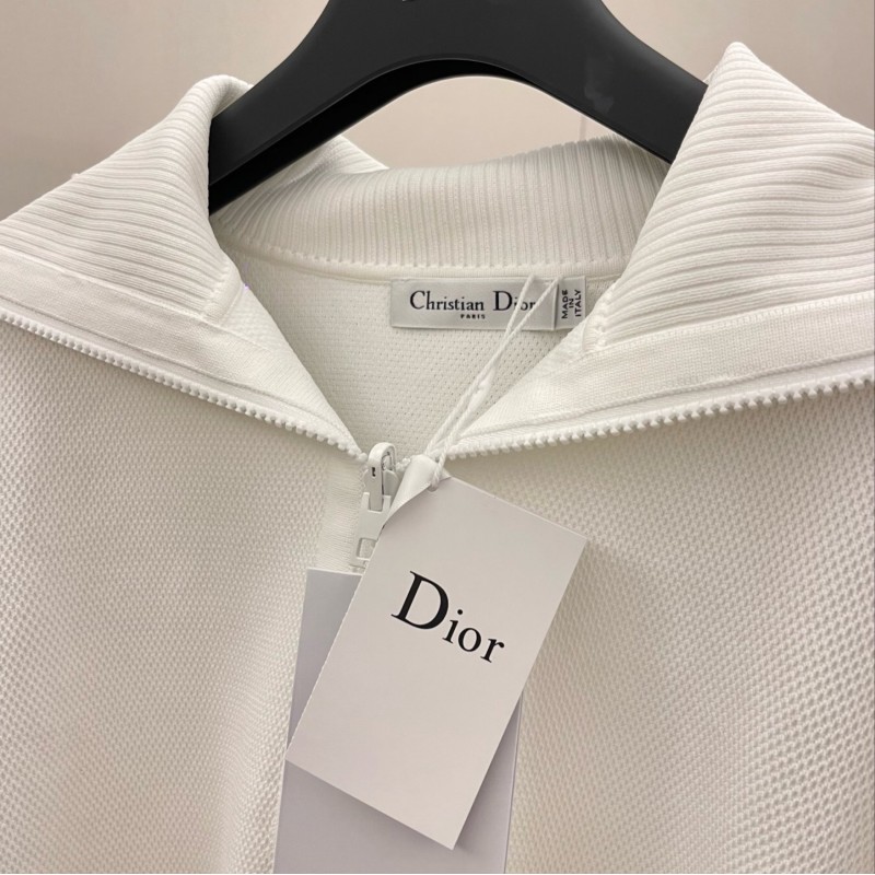 Dior Zipper Cardigan