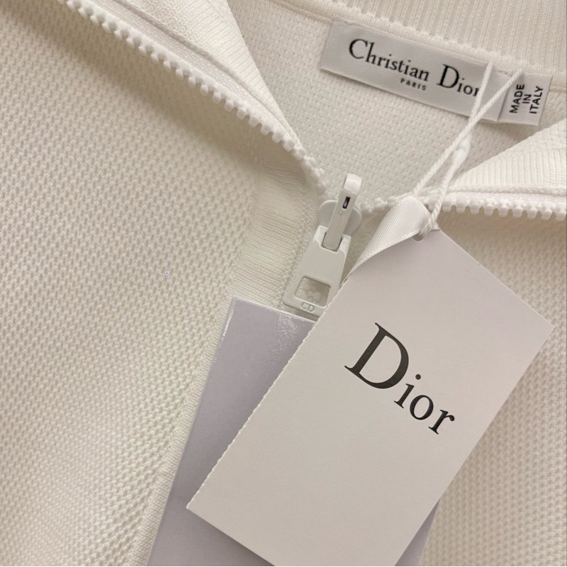 Dior Zipper Cardigan