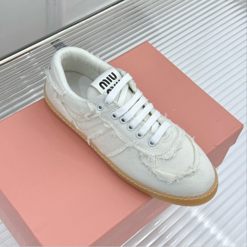 MiuMiu Canvas Shoes