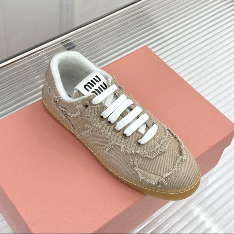 MiuMiu Canvas Shoes