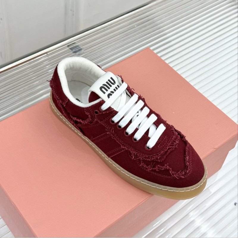 MiuMiu Canvas Shoes