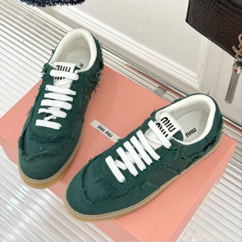 MiuMiu Canvas Shoes